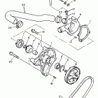 EXCITER II-EX 570SX Водяной насос