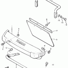 BR 250 Бампер, Багажник. Брызговик