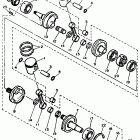 EXCITER II-EX 570E Коленчатый вал и Поршень