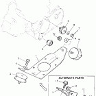 BR 250 Крепление двигателя