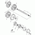 VMAX-VX 750 Привод трака 1