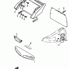 VMAX-VX 750 Бампер, Багажник. Брызговик