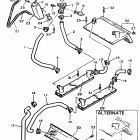 EXCITER II-EX 570E Радиатор и Патрубки