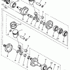 EXCITER II-EX 570SX Коленчатый вал и Поршень