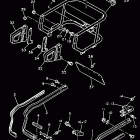 VK 540 III Бампер, Багажник. Брызговик