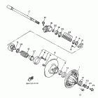 VMAX-VX 750 Вторичный вал