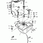 VMAX-VX 750 Топливный бак