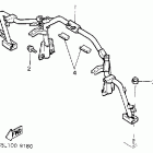 OVATION-CS 340E Кронштейн крепления (паук рулевой)
