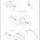 FLTRX 1KHC ROAD GLIDE (2023) TAIL LAMP AND TURN SIGNALS, REAR -  FLHRXS, FLHX, FLHXS,...