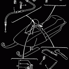 VMAX-4 -VX 750 Трос управления