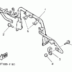 VENTURE GT-V480GT Кронштейн крепления (паук рулевой)