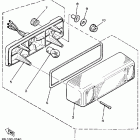 ENTICER II LT ET410TRS Фонарь задний