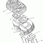 ET 340TR Головка цилиндра
