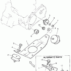 BR 250 Крепление двигателя