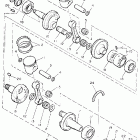 VENTURE XL-VT 480 Коленчатый вал и Поршень