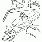 EXCITER II LE (ELEC START)-EX 570E Трос управления