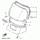 VK 540 III Стекло ветровое