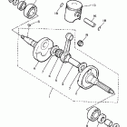 SNOSPORT-SV 125 Коленчатый вал и Поршень