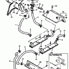 EXCITER II-EX 570 Радиатор и Патрубки