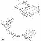 SNOSPORT-SV 125 Бампер, Багажник. Брызговик
