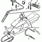 EXCITER II-EX 570 Трос управления