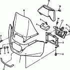 EXCITER II-EX570R Стекло ветровое