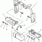 SRV-SR 540 Кронштейн крепления (паук рулевой)
