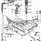 EXCITER II-EX570R Топливный бак