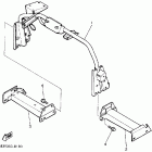 VK 540 III Кронштейн крепления (паук рулевой)