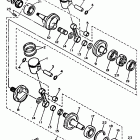 EXCITER II LE (ELEC START)-EX 570E Коленчатый вал и Поршень