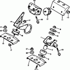 EXCITER II-EX570R Крепление двигателя