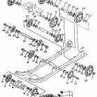 EXCITER II LE (ELEC START)-EX 570E Подвеска трака 1