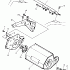 SNOSCOOT-SV 80 Крепление двигателя