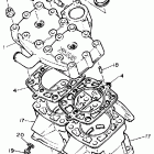 EXCITER-EX 570 Цилиндр и головка цилиндра
