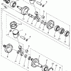 EXCITER-EX 570 Коленчатый вал и Поршень