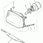 EXCITER LE (ELEC START)-EX 570E Фара