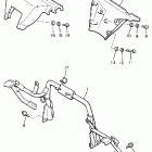 EXCITER-EX 570 Кронштейн крепления (паук рулевой)