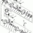 XL 540 Коленчатый вал и Поршень