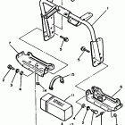XL 540 Кронштейн крепления (паук рулевой)
