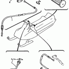 XL 540 Трос управления