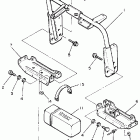 SRV-SR 540 Кронштейн крепления (паук рулевой)