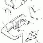 EXCITER LE (ELEC START)-EX 570E Выхлопная система
