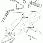 EXCITER LE (ELEC START)-EX 570E Трос управления