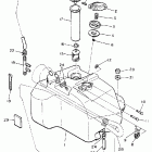 VK 540 III Топливный бак