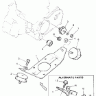 BR 250 Крепление двигателя