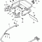 VK 540 III Бампер, Багажник. Брызговик
