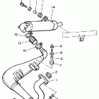 SNOSPORT-SV 125 Выхлопная система