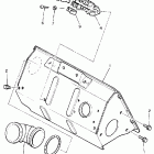 Bravo LT Кронштейн крепления (паук рулевой)