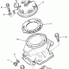 INVITER-CF 300 Цилиндр и головка цилиндра