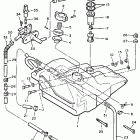 EX 570E Топливный бак